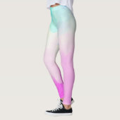 Pastel Ombre Disc Golf Activewear Leggings (Links)