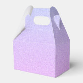 Pastel Ombre Glitter Bedankdoosjes (Voorkant Zijde)