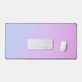 Pastel Ombre Glitter Bureaumat (Keyboard & Muis)