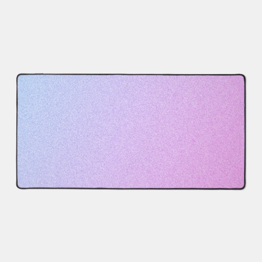 Pastel Ombre Glitter Bureaumat (Voorkant)