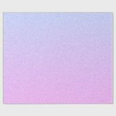 Pastel Ombre Glitter Cadeaupapier (Vlak)