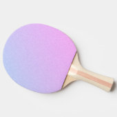 Pastel Ombre Glitter Tafeltennisbatje (Zijkant)