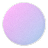 Pastel Ombre Glitters Keramische Knop (Voorkant)