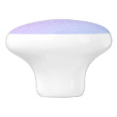 Pastel Ombre Glitters Keramische Knop (Zijkant)
