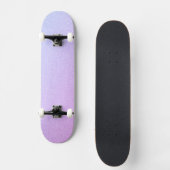 Pastel Ombre Glitters Skateboard (Voorkant)