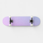 Pastel Ombre Glitters Skateboard (Horizontaal)