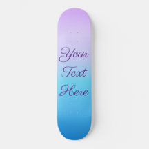 Pastel Ombre Lavender Blue