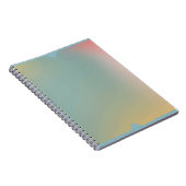 Pastel Ombre Notebook Soft Gradient Journal Front Notitieboek (Rechterzijde)