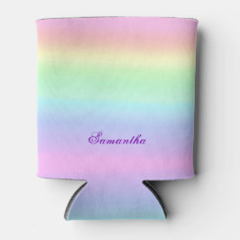 Pastel Ombre Rainbow Blikjeskoeler