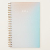 Pastel Ombre Sky gepersonaliseerd 2025 Planner (Voorkant)