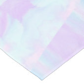 Pastel Ombre Tie Dye Ripples Girly Tafelkleed (Gekanteld)