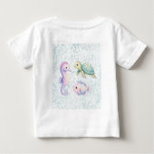 Pastel Onder De Zee Baby Shower Cadeau (Achterkant)