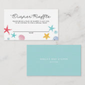 Pastel onder de Zee, luier, Kaart Plaatskaartje (Voorkant / Achterkant)