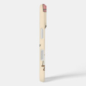 Pastel Onderwijs Schoolbenodigdheden Patroon Case-Mate iPhone Case (Achterkant / Rechts)