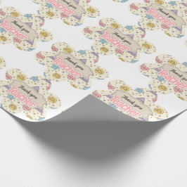 Pastel Onderwijs Wiskunde Vormen Patroon Cadeaupapier