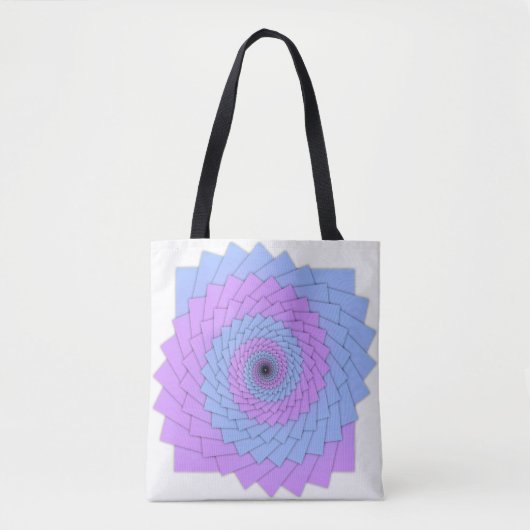 Pastel Oneindigheid Tote Bag (Voorkant)