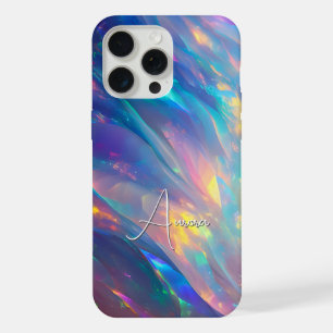 Pastel Opal Glow - Elegante Op maat gemaakte telef iPhone 15 Pro Max Case