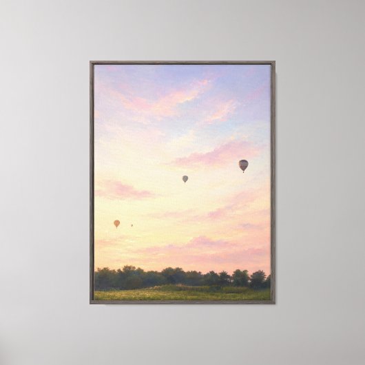 Pastel Opstijging Canvas Afdruk (Voorkant)