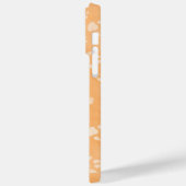 PASTEL ORANJE DOG PAWS Case-Mate iPhone CASE (Achterkant / Links)