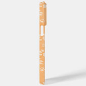 PASTEL ORANJE DOG PAWS Case-Mate iPhone CASE (Achterkant / Rechts)