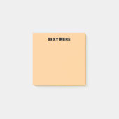 Pastel Oranje/geel Post-it® Notes (Voorkant)
