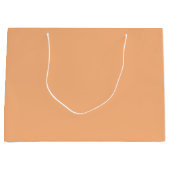 Pastel Oranje Groot Cadeauzakje (Voorkant)