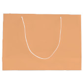 Pastel Oranje Groot Cadeauzakje (Achterkant)
