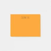 Pastel Oranje Post-it® Notes (Voorkant)