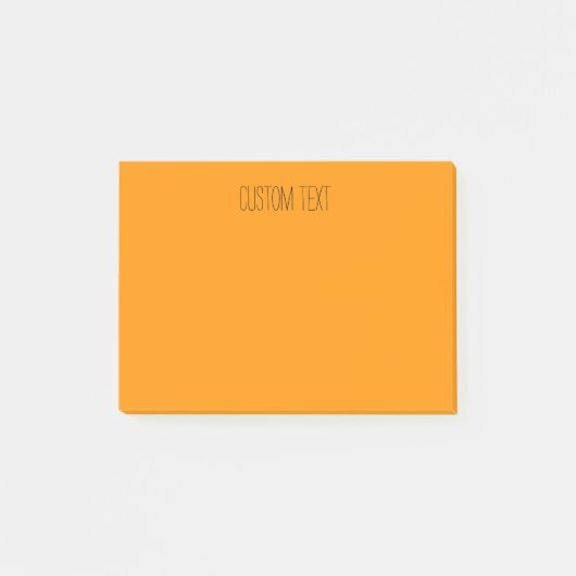 Pastel Oranje Post-it® Notes (Voorkant)