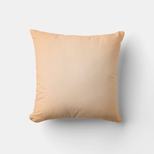 Pastel Oranje Sierkussen (Voorkant)