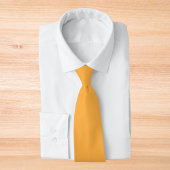 Pastel Oranje vaste kleur Stropdas