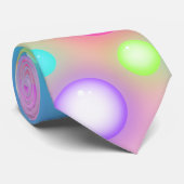 Pastel Orbs Stropdas (Opgerold)