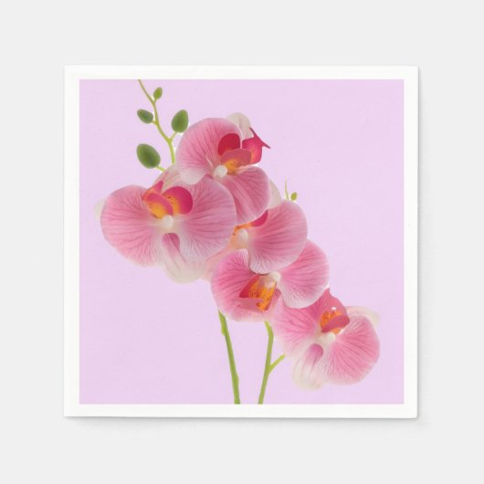 Pastel Orchide Servet (Voorkant)
