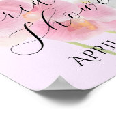 Pastel Orchidee Poster (Hoek)