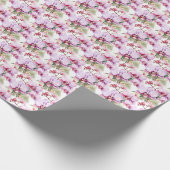 Pastel Orchideeën Cadeaupapier (Hoek)