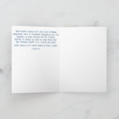 Pastel Orthensia geschilderde bloem, Verse Moederd Feestdagen Kaart (Binnen)