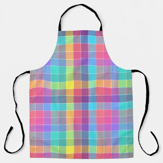Pastel Overlap Schort (Voorkant)
