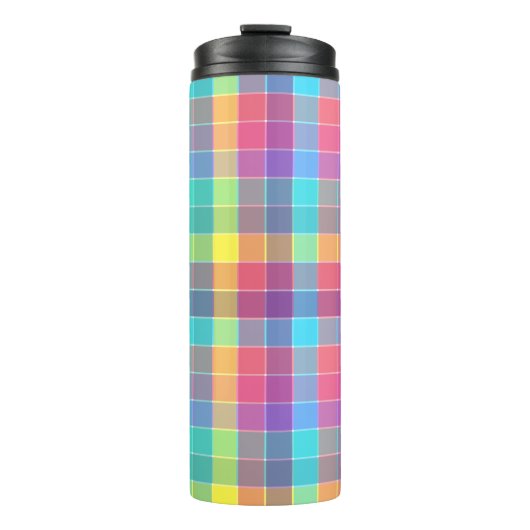 Pastel Overlap Thermosbeker (Voorkant)