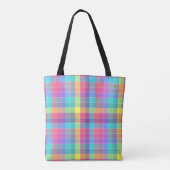 Pastel Overlap Tote Bag (Achterkant)