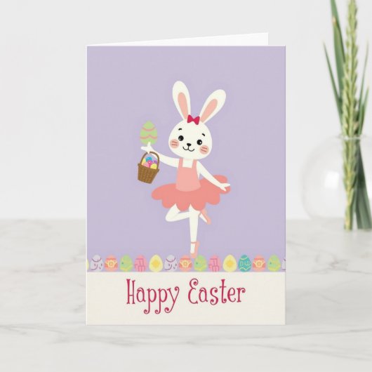 Pastel Ovoids Springtime Card Kaart (Voorkant)