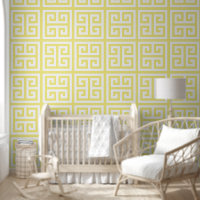 Pastel Paardenbloem Geel en Witte Grote Griekse Sl