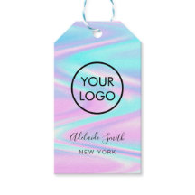 pastel paars blauw boutique product gift labels