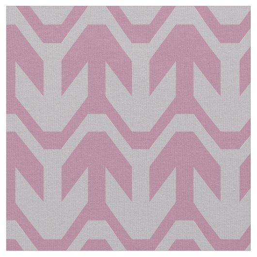 Pastel Paars en Blue Double Wave Pattern Stof (Close Up)