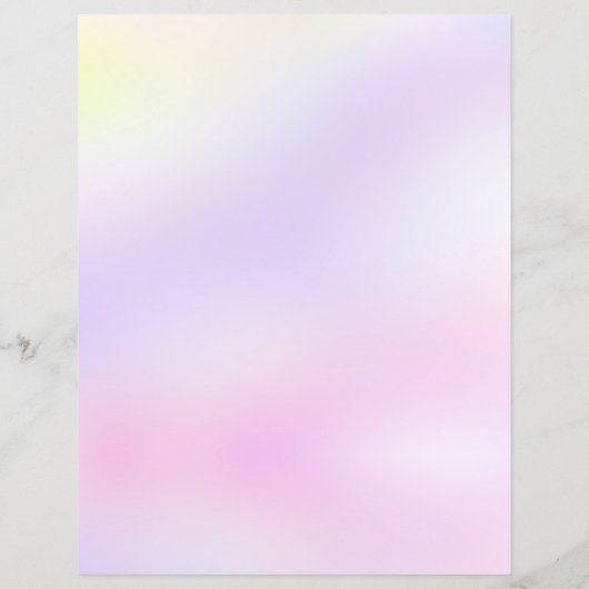 Pastel, Paars en roze, gebak (Achterkant)