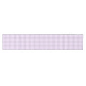 Pastel Paars Gingham Pattern Medium Tafelloper (Horizontaal)