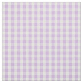 Pastel Paars Gingham Pattern Stof (Swatch)