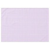 Pastel Paars Gingham Pattern Tafelkleed (Voorkant (Horizontaal))