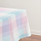 Pastel Paars Gingham Pattern Tafelkleed (Voorbeeld)