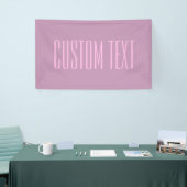 Pastel Paars & Licht Roze | Moderne Bewerkbare Tek Spandoek (Beurs)