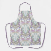 Pastel Paars Oracle Owl Large Pattern Schort (Voorkant)